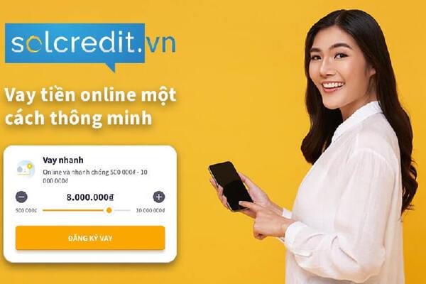 Chỉ vài thao tác đơn giản, người dùng có thể đăng ký vay tiền Solcredit thành công.